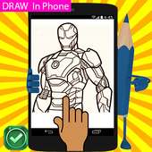 How To Draw Iron Man