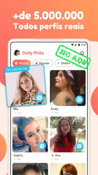 Dating App for Curvy - WooPlus Screen Shot 1