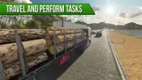 Timber Truck Simulator FREE Screen Shot 2
