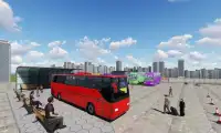 Real Coach Bus Simulator 17 - Mini Bus Driving 3D Screen Shot 1