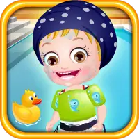 Baby Hazel Swimming Time Screen Shot 4