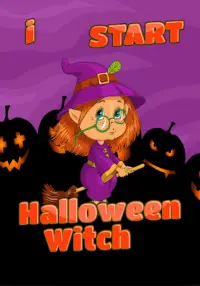 Halloween Witch Game Screen Shot 0