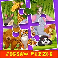 Kids Jigsaw Puzzle For Forest Animals