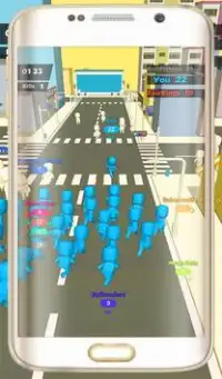 Crowd Popular  City Wars Simulator Screen Shot 2