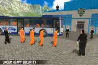 Prisoners Bus Addictive Game: Bus Driving Games Screen Shot 1