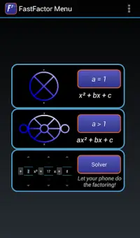 Fast Factor FREE -- Math Game Screen Shot 1