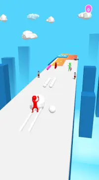 Snowball Surfer! Screen Shot 5