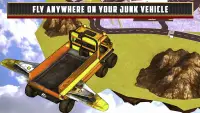 Flying Truck Junkyard Parking Screen Shot 7