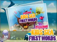 PreSchool Kids Sea First Words Screen Shot 5