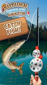 Autumn Fishing Real Simulator Screen Shot 0