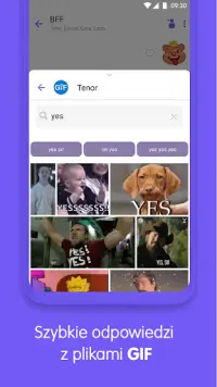 Viber Messenger: Сzaty i rozmowy Screen Shot 4