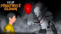 Pennywise Killer Clown Horror Screen Shot 0