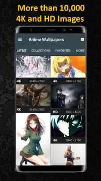 Anime Wallpaper 100000  Manga Wallpaper Screen Shot 0