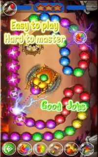 Bola Marble Blast Petir Screen Shot 1