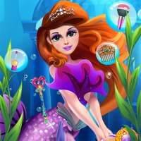 Cute Mermaid Princesses Makeover - Dress-up