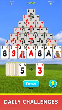 Pyramid Solitaire Mobile Screen Shot 22