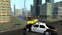 Police Crime Car Chase  - Thief Robot Escape Plan Screen Shot 5