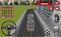 3D Bombero Camión de Rescate Screen Shot 5