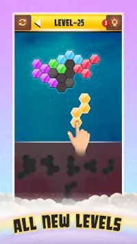 Hexa Puzzle Games PRO: Jigsaw Block Puzzle IQ Test Screen Shot 4