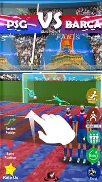 Free Kick - Neymar PSG vs Barca Screen Shot 0