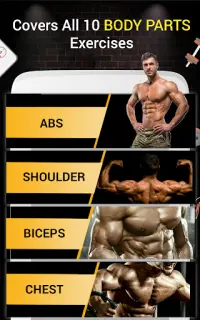 Pro Gym Workout (Gym Workouts & Fitness) Screen Shot 1