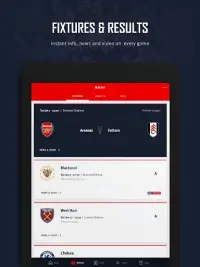 Arsenal Official App Screen Shot 11