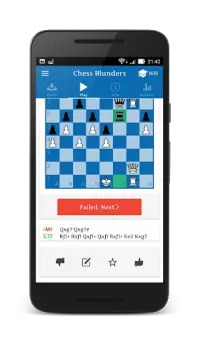 Blunders Free - Chess Puzzles Screen Shot 4