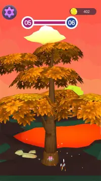 Twist & Hit Tree - Color hit Game Screen Shot 3