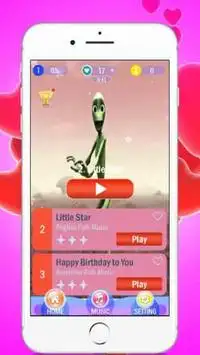 piano green alien dance musical tiles despacito Screen Shot 5