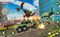 Gran Ejército de camiones 6x6 Robot - Future Robot Screen Shot 4