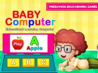 Baby Computer - Preschool Activities For Kids Screen Shot 0