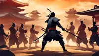 Shadow Fight of Samurai Sword Screen Shot 3