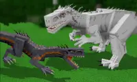Jurassic Addon Public Mod pour Minecraft PE Screen Shot 1
