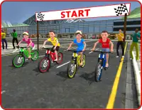 Kids Bicycle Rider Street Race Screen Shot 10