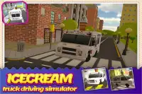 IceCream Delivery Truck Sim 3D Screen Shot 0