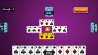 Hazari Card Game : 1000 Points Screen Shot 1