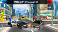 Kota polisi Mobil Sopir : Kejahatan Mafia Mengejar Screen Shot 3