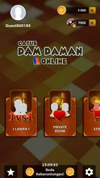 Catur Dam Daman Online (Lawan Teman FB) Screen Shot 1