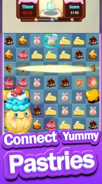 Pastry Crush : Match 3 Puzzle Free Game Screen Shot 1