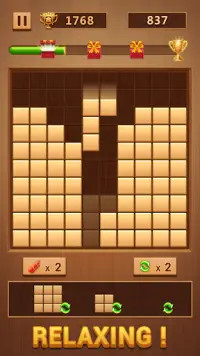 Wood Block - Classic Block Puzzle Game Screen Shot 0