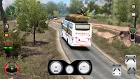 внедорожный автобус 3d  игра Screen Shot 2