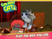 Cute Kitty Cat - 3D Simulator Screen Shot 5