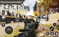 Fps Gun Strike 3d: Espesyal Pamamaril sa Commando Screen Shot 3