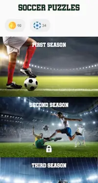 Soccer Puzzles: Football Games Screen Shot 0