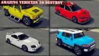 Extreme Stunts : 3D Car Demolition Legends Screen Shot 2