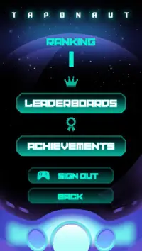 Taponaut: Free space astronaut tap and swipe game. Screen Shot 1