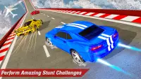 Classic Car Stunt Games – New Mega Ramp Car Stunts Screen Shot 3