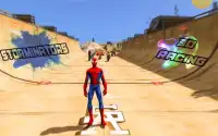 Superheroes GT Bike Stunts: Top Speed Racing Games Screen Shot 2