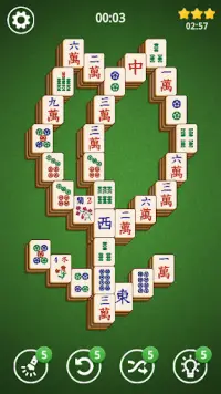 Mahjong Solitaire Basic Screen Shot 0