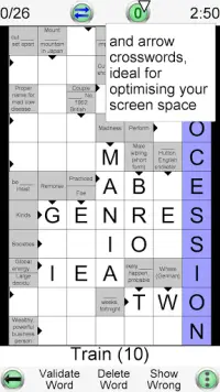 Barred Crossword Screen Shot 2